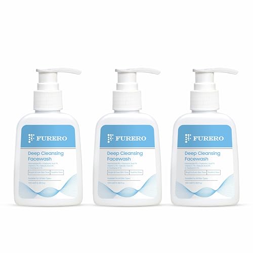 Image of Salicylic Acid Face Wash (2%) with 6% Niacinamide & Hyaluronic Acid | Acne & Oil Control Cleanser for Oily, Sensitive Skin | Paraben & Sulphate Free | Men & Women | 100ml (Pack Of 3)