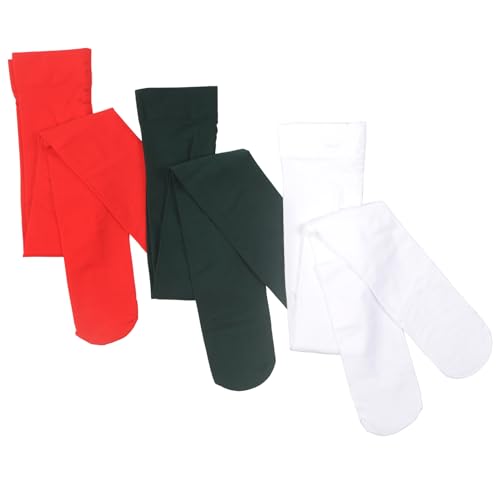 Image of Paralinda Girls Dance Tights Student School Tights 40 Den 3-Pack