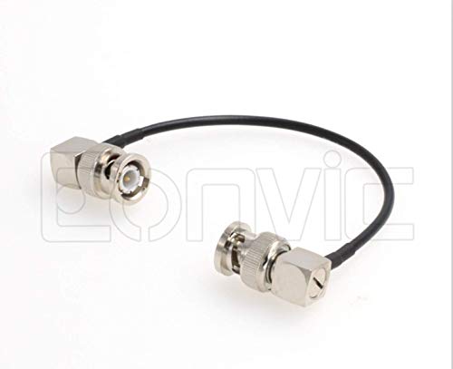 Eonvic Blackmagic RG174 BMCC - Cable BNC para cmara de vdeo (75 Ohm, flexible, suave y fino, HD, SDI, 15 cm-WBNC)