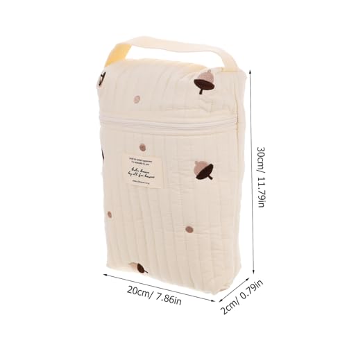 Bolsa portátil multiusos para pañales Abaodam miniatura 2