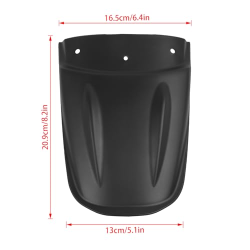 Image of CHIFUN Front Fender Mudguard Extender Wheel Cover Splash Guard Extension Replacement for Honda CBR650R CB 650R CBR 650R CB650 R 2019-2024 Motorcycle Dust Guards Accessories