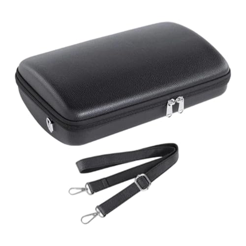 Almencla Estojo protetor para clarinete, bolsa de transporte confortável e versátil com alça de ombro ajustável, bolsa leve para armazenamento de clarinete, Preto