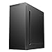 DIYPC DIY-S05-BK Black USB3.0 Steel ATX Mid Tower Computer Case, 3 x120mm Black Fan (2 x Front, 1x Rear Pre-Installed)