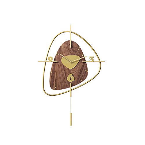 Horloges murales design à pendule pour salon élégant et silencieux