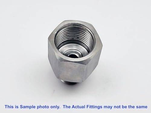 Adaptador BSP 1/8 a NPT 1/2 Autobahn88 para modificar roscas de mangueras 7