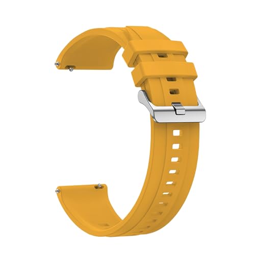 [XGYOMVB] Watch Pro 3�p22mm�N���V�b�N�o���h�BWATCH Pro/Pro 2���X�g�o���h�ɍœK�ȁA�_�炩�� �V���R���X�g���b�v�B(S-yellow,CMF WATCH Pro)