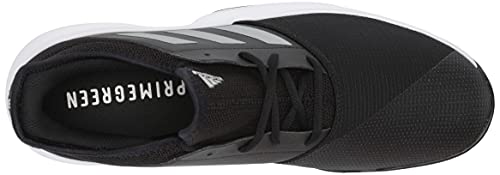 Adidas Men's Gamecourt Tennis Racquetball Shoe, Black/Matte Silver/White, 10.5 #TOP4
