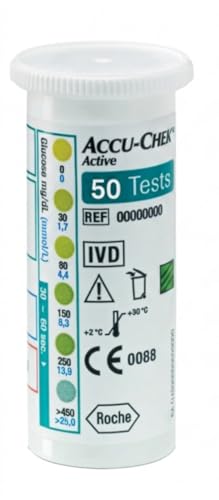 Image of Compatible with Accu-Chek Active 50 Blood Glucose Test Strips