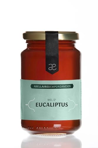 Miel de eucalipto, origen España |100% natural, artesana, cruda y sin pasteurizar. Miel directa del apicultor (tarro cristal 500 gr).