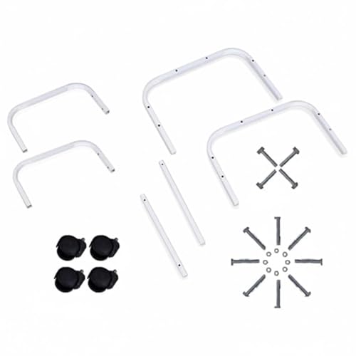 Image of CARE N TOUCH Heavy Duty Cooler Trolley with 360 Rotating Wheels | Universal Cooler Stand for Ice Box & Water Cooler | Adjustable Metal Frame Rolling Cooler Cart for Home, Office, Outdoor (white)