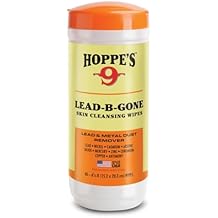 Hoppes LBG40 Lead-B-Gone Skin Cleansing Wipes Package of 40