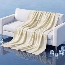 JvFbjLF Lightweight Sofa Blanket – Cooling Fibre, Soft(200 * 230cm)