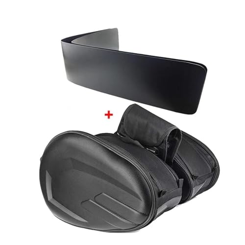 Bolsas Asiento Moto Universal Motocicleta Bolsa para Asiento Trasero 40 50 60 66L Impermeable Bolsa para Sillín Trasero De PVC Equipaje Seco Duradero para Exteriores Bolsas Moto(A Set)