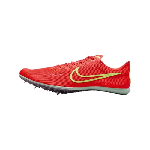 Nike Zoom Mamba 6 Track & Field Distance Spikes (DR2733-601, Bright Crimson/Hyper Orange/Barely Volt/Washed Cor) Size 5