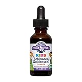 Oregon's Wild Harvest Children's Echinacea Goldenseal Orange Organic Herbal Supplement, 1 Fluid Ounce
