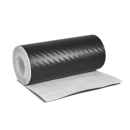 Protection de pare-chocs de coffre autocollante contre les chocs de portière en carbone 7m