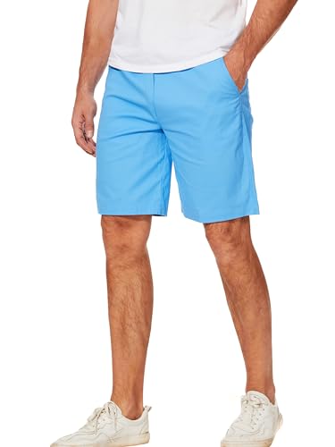 Short cargo homme taille élastique bleu 54 FR short athlétique léger et décontracté