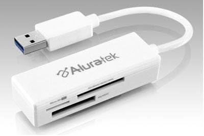 Aluratek AUCR300F USB 3.0 MultiMedia Card Reader