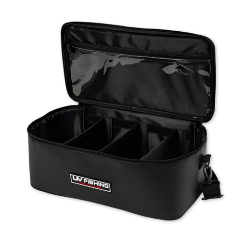 LIV FISHING Tackle Tote - Bait Storage Organization