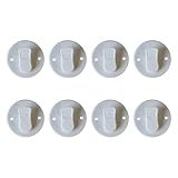 Duschvorhang-Clips, Duschvorhanghalter, Befestigungsclip, winddicht, Spritzschutz, Schnalle für Badewanne, Privatsphäre, Heimdekoration, Zubehör, 8 Stück