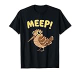 Meep Bird Saying Meep Bird Meme Cute American Woodcock Meep T-Shirt