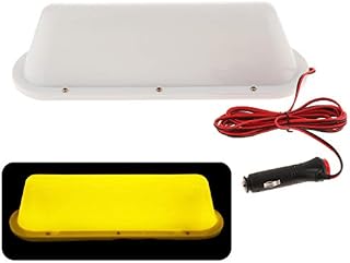 LED Tape 12V Car Taxi Cab Roof Top Sign Light Lamp Magnetic with 3m Cigarette Lighter Power Cords