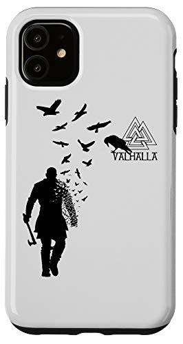 Iphone 11 Viking Ragnar Lodbrok Valhalla Odin Ravens Case #TOP7