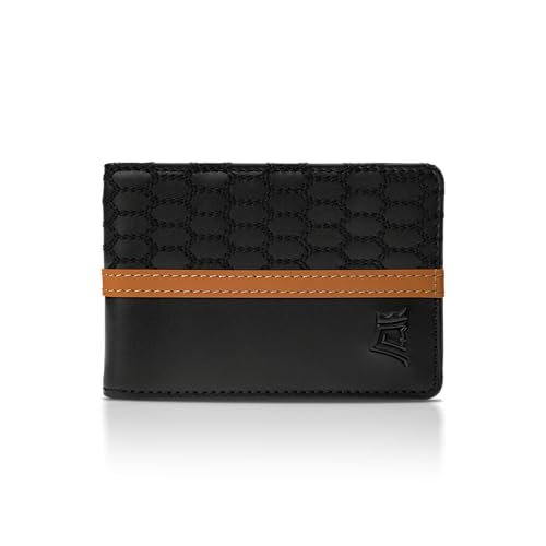 Image of Kings Loot Wallet for Men | Minimalist Slim RFID Blocking Leather Design with Cash Pocket & Card Pull Strap | Holds 1-12 Cards | Stylish & Durable Wallets | Supercar Collection (Midnight Ember)