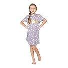 DC Comics Girls' Batgirl Cold Shoulder Star Nightgown