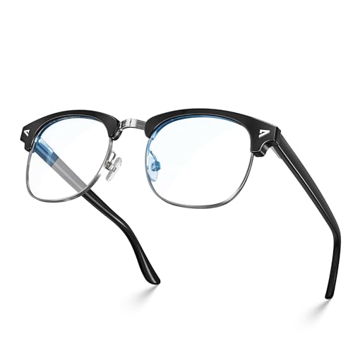 Image of VISOONE Lightweight Blue Light Blocking Glasses Square with Anti Computer Glare for Gaming Men and Women MONTANA