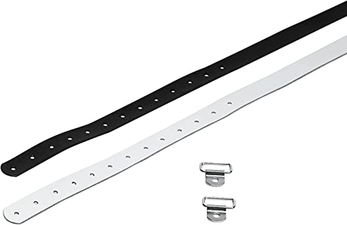 Color Guard Rifle Strap Kit (Includes O-Rings and Clips) by Director's Showcase (DSI) (White)