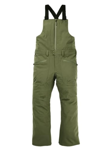 Burton Men's Reserve 2L Bib Pants, Forest Moss, S