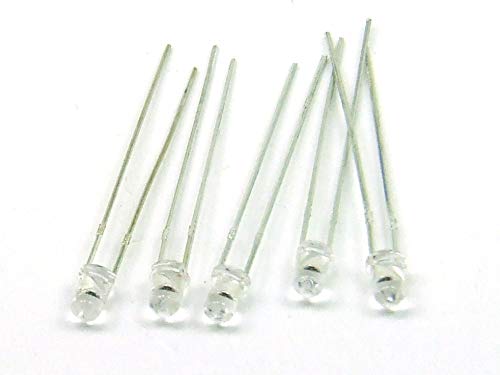 POPESQ® 5 piezas x LED 12V 3mm Azul #A1461