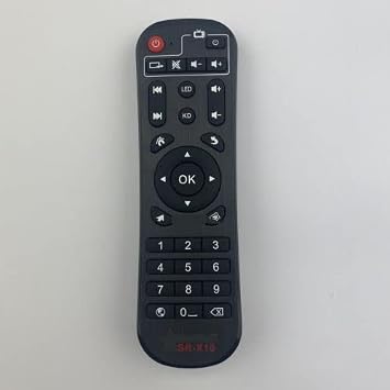 Replacement Remote Control Work for TV/Audio/Projector SR-X10 for STARSAT STB BOX