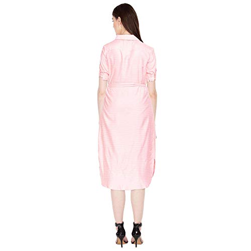 Image of STOP by Shoppers Womens Round Neck Floral Printed Shift Dress