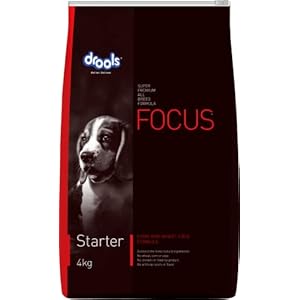 Drools Focus Starter Super Premium Dry Dog Food , 4kg Pack