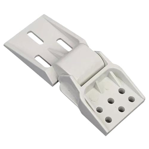 Bisagra para congelador, repuesto para pestillo de radiador, bisagra de contrapeso, puertos de congelación universales para armarios de cocina y congelador de pie | Pestillo equilibrado de pecho para