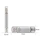Hama 16GB USB-Speicherstick mit USB 3.0&USB 3.1-Type-C (2-in-1 USB-Stick, z.B. für Android Handy, Tablet, Computer, Notebook, MacBook, OTG, 40MB/s) USB-Typ-C Handy-Stick, Doppel Memory-Stick Silber