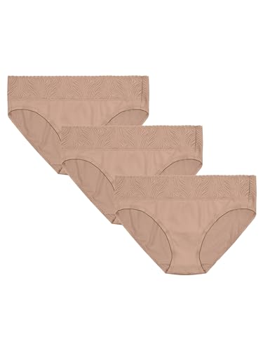 Image of Vanity Fair Women's Effortless Panties for Everyday Wear, Buttery Soft Fabric & Lace