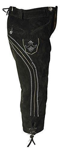 Klederdrachtset leren broek met bretels + klederdrachthemd Beierse Oktoberfest (broek + overhemd) SLS03 - Afbeelding 7