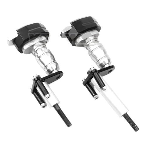 �I�[�g�o�C �ɓK�� NINJA 500 NINJA500 Z500SE 2024 2025 �o�C�N�p �����h�~ �t���[���X���C�_�[ �t�F�A�����O�K�[�h �N���b�V���p�b�h �v���e�N�^�[(Silver-NO LOGO)