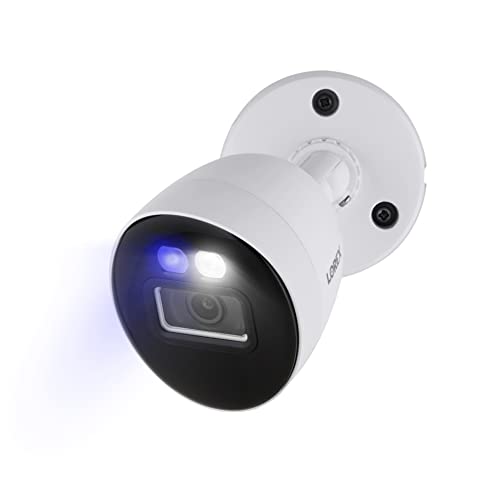 Lorex C884Da Indoor/Outdoor 4K Ultra Hd Smart Deterrence Cvi Wired Bullet Security Camera, Color Night Vision, Dual Warning Led Lights, Siren, Camera Only (M. Refurbished) #TOP15