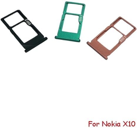 Bandeja SIM para Nokia X10 rota Solución al error sin tarjeta SIM en color verde 2