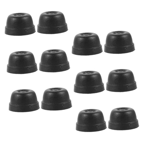 WOFASHPURET 15 Piezas Bolsas De Las Uñas del Pie De La Bolsa Patas De Soporte De Bolsa De Golf Pies De Bolsa De Soporte De Golf Pies De Equipaje De Viaje Espárragos De Pies El Plastico Negro