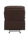 Acme Furniture Arcadia Recliner in Chocolate and Brown