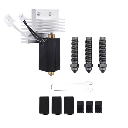 Kit d'extrémité chaude imprimante 3D bloc chauffant céramique buse carbure tungstène