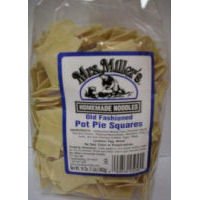 Mrs. Millers Homemade Noodles Noodles, 2In Pot Pie Sq, 16-Ounce (Pack of 6)