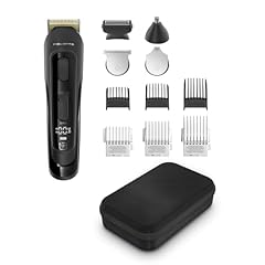 Rowenta TN9461 Selectium Xpert, Regolabarba Multifunzione, 12 in 1, Lame in Acciaio Inossidabile con Rivestimento in Titanio, 32 regolazioni, autonomia 120 minuti Vanity Anti-shock