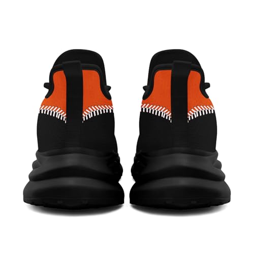 Custom Baseball Shoes for Women Men Personalize Running Sneakers Breathable Cushion Walking Trainers Lightweight Tennis Shoes 5