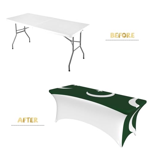 Housse de table extensible Pakistan en spandex pour buffet 1,8m - 5